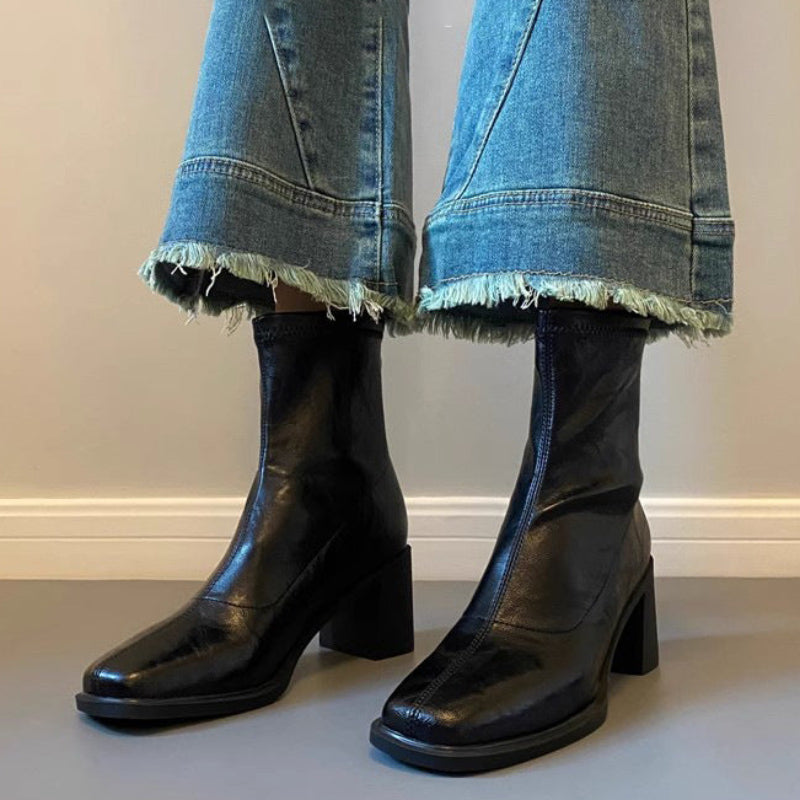 Marquet Leather Boots