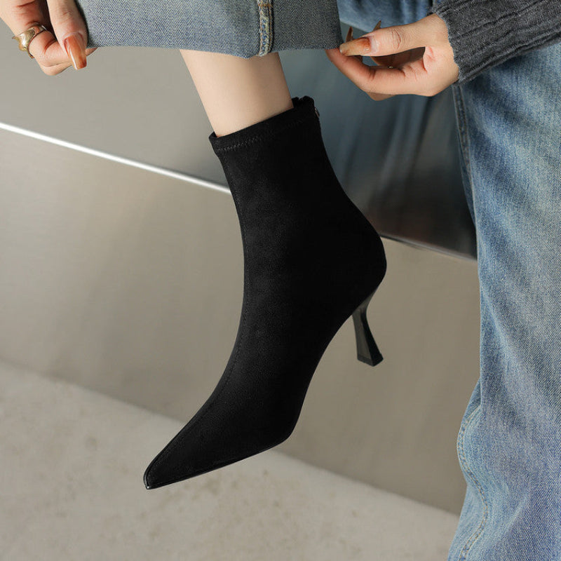 Leffin Suede Ankle Boots