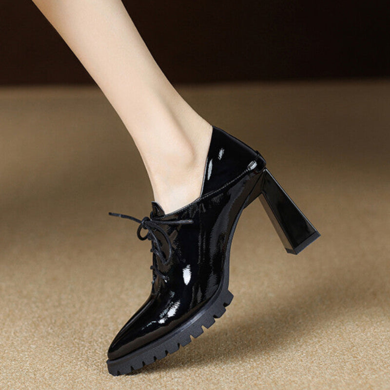 Camden Leather Heels