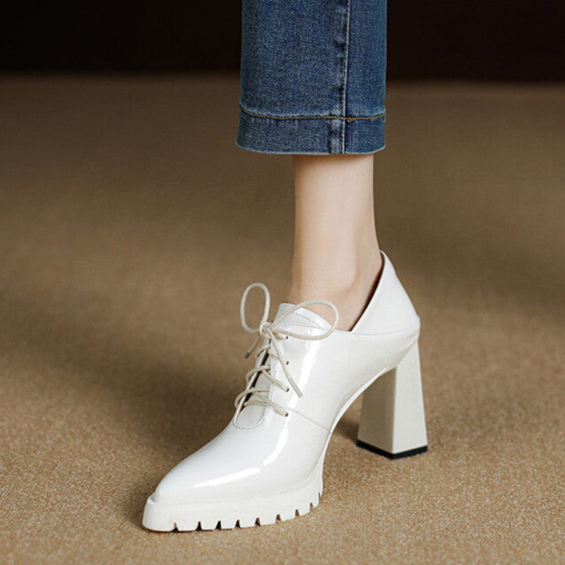 Camden Leather Heels