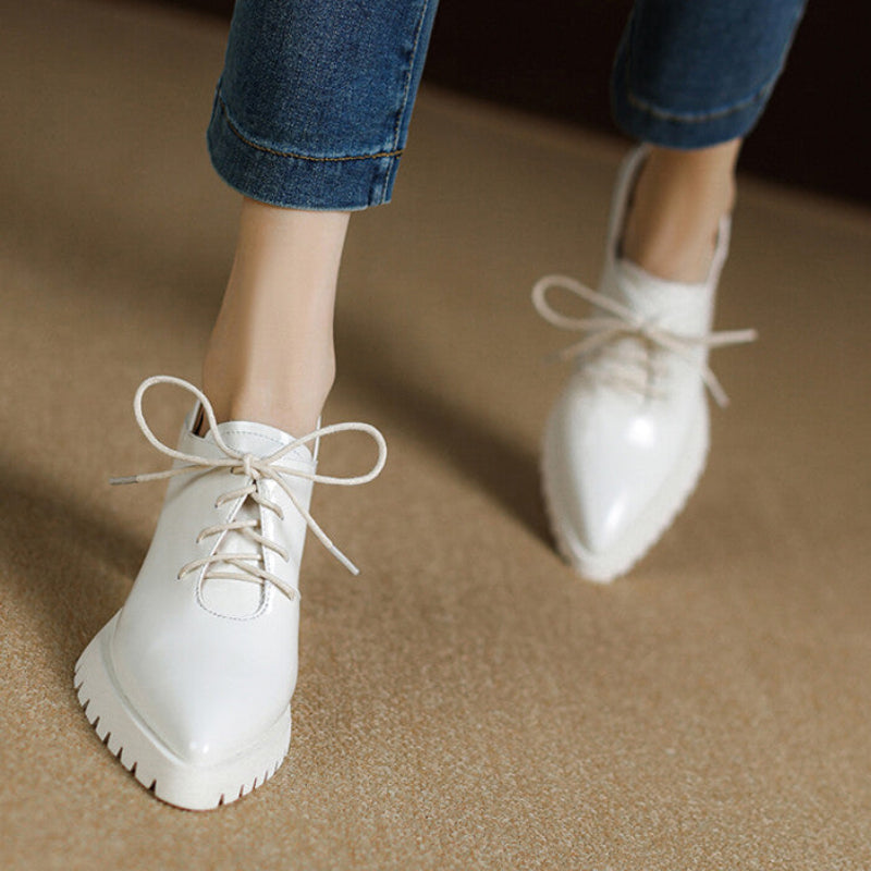 Camden Leather Heels