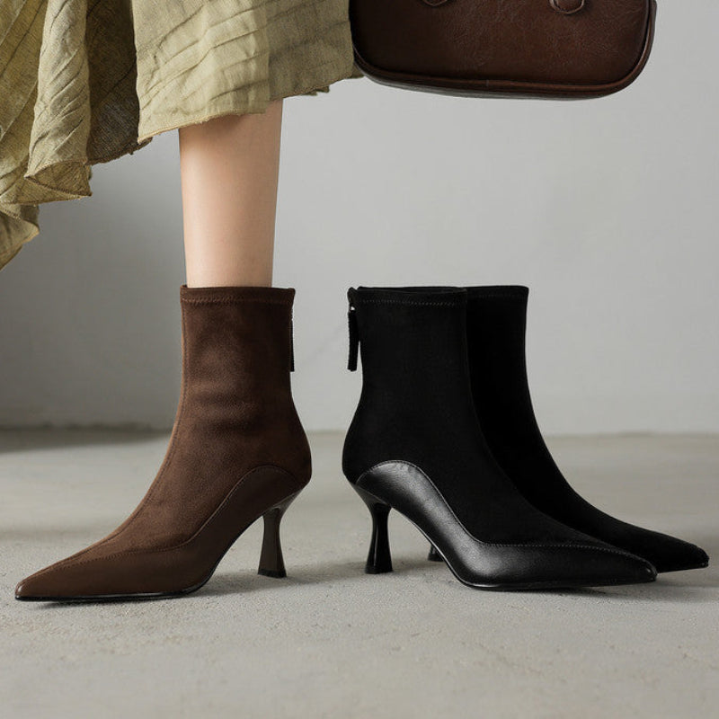 Leffin Suede Ankle Boots
