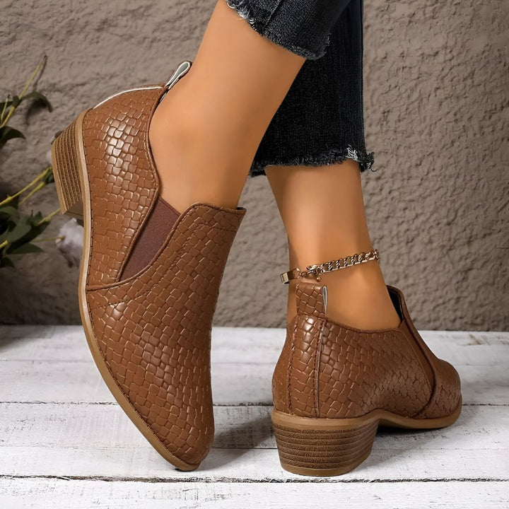 Briar Pointed Ankle Heels