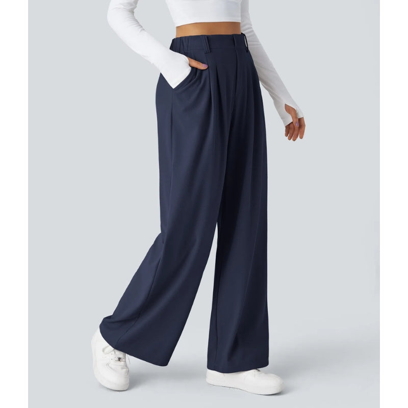 Nomi High Waisted Waffle Pants
