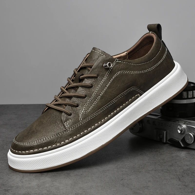 Ashby Genuine Leather Sneakers