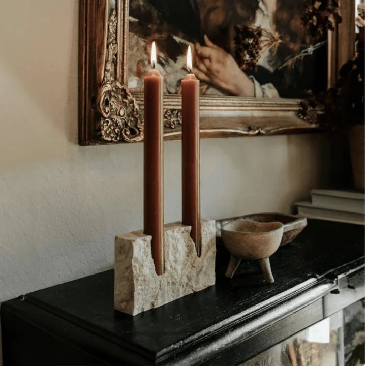 Montera Marble Candle Holder