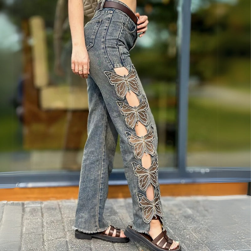 Flo Butterfly Jeans