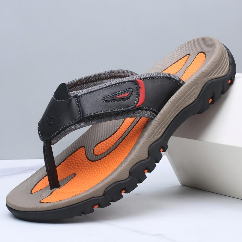 Ridge Leather Sandals