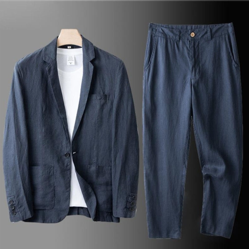 Halden Linen Two-Piece Set