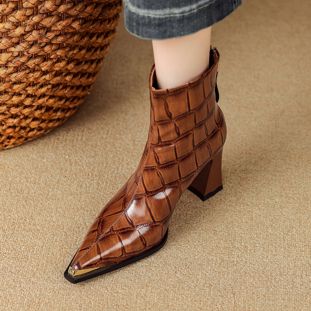 Caldrin Block-Heel Boot
