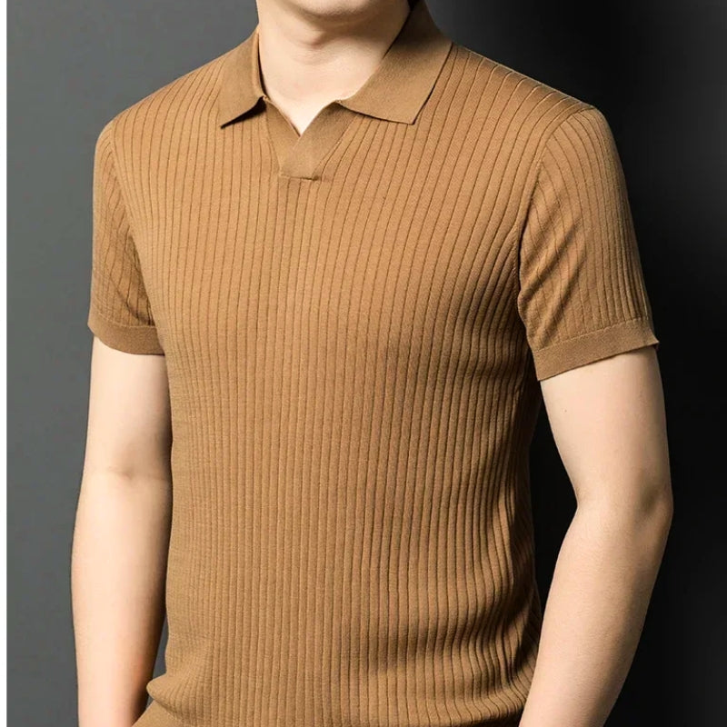 Marvo Knitted Polo Shirt