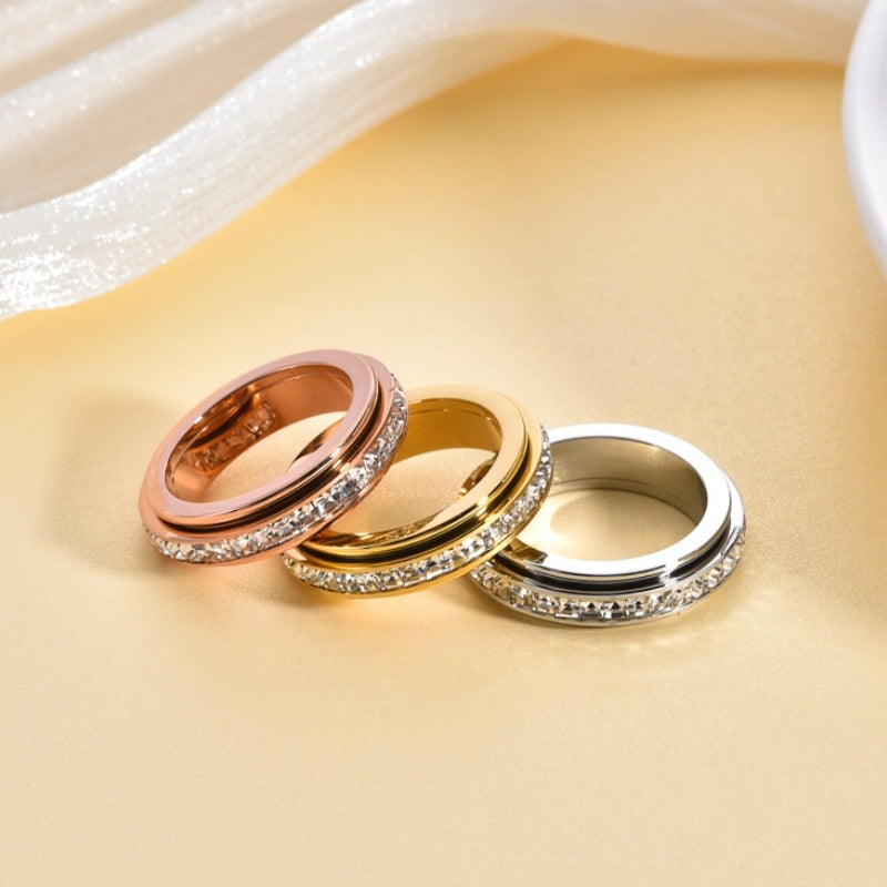 Bomre Anxiety Spinner Ring Set