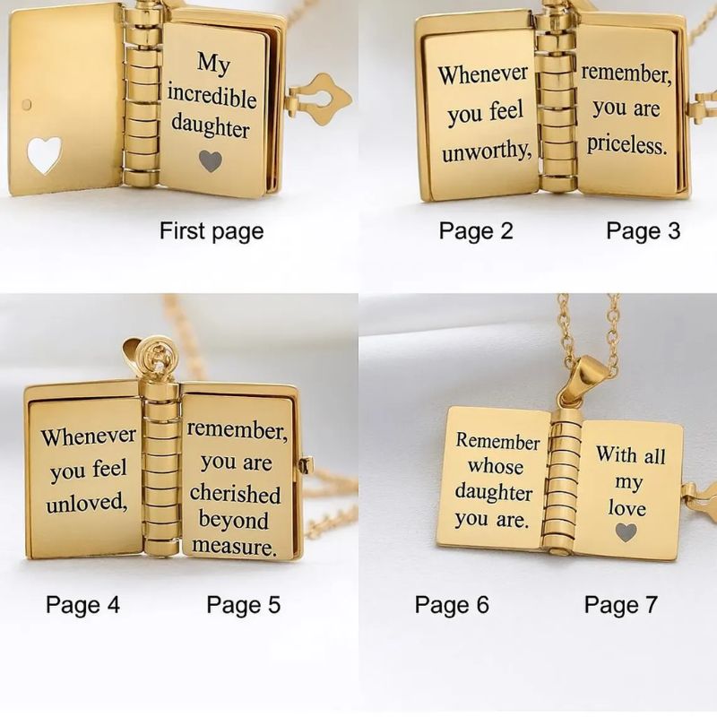 Lovenote Necklace for Daughter