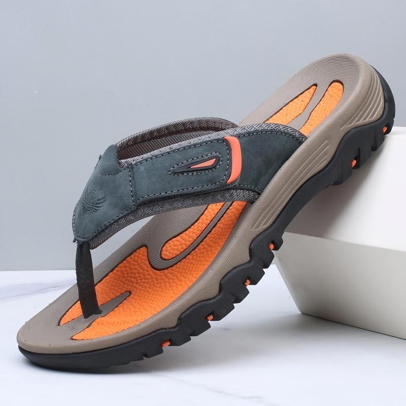 Ridge Leather Sandals