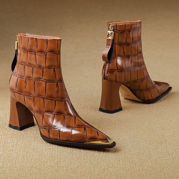 Caldrin Block-Heel Boot
