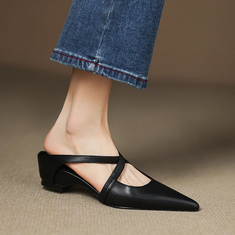 Virel Cross-Strap Flat