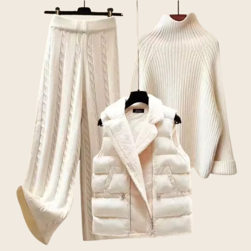 Astoria Blanc Knitted Set