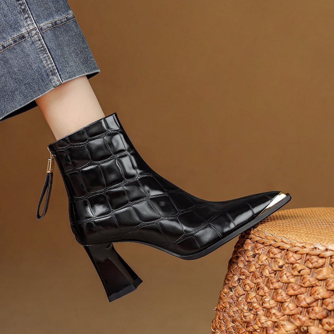 Caldrin Block-Heel Boot