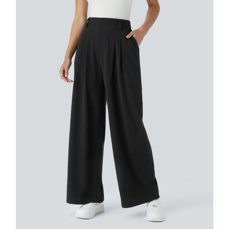 Nomi High Waisted Waffle Pants