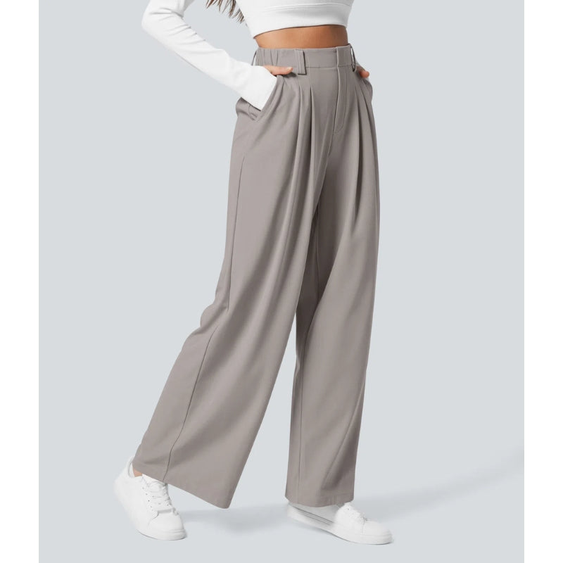 Nomi High Waisted Waffle Pants