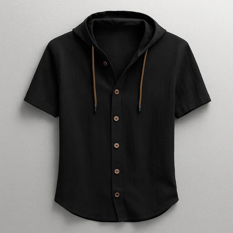 Cavo Linen Hoodie Shirt