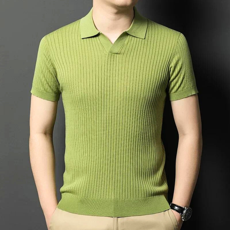 Marvo Knitted Polo Shirt