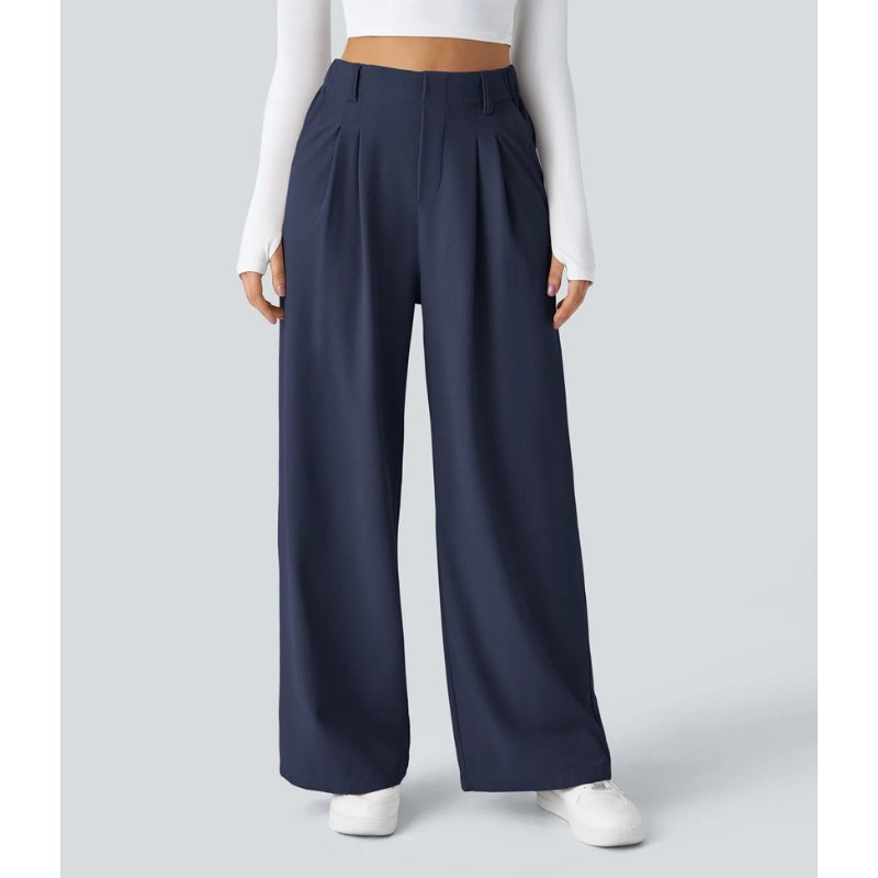 Nomi High Waisted Waffle Pants