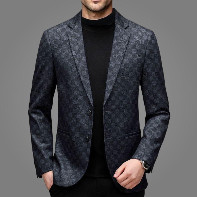 Astaire Patterned Evening Blazer