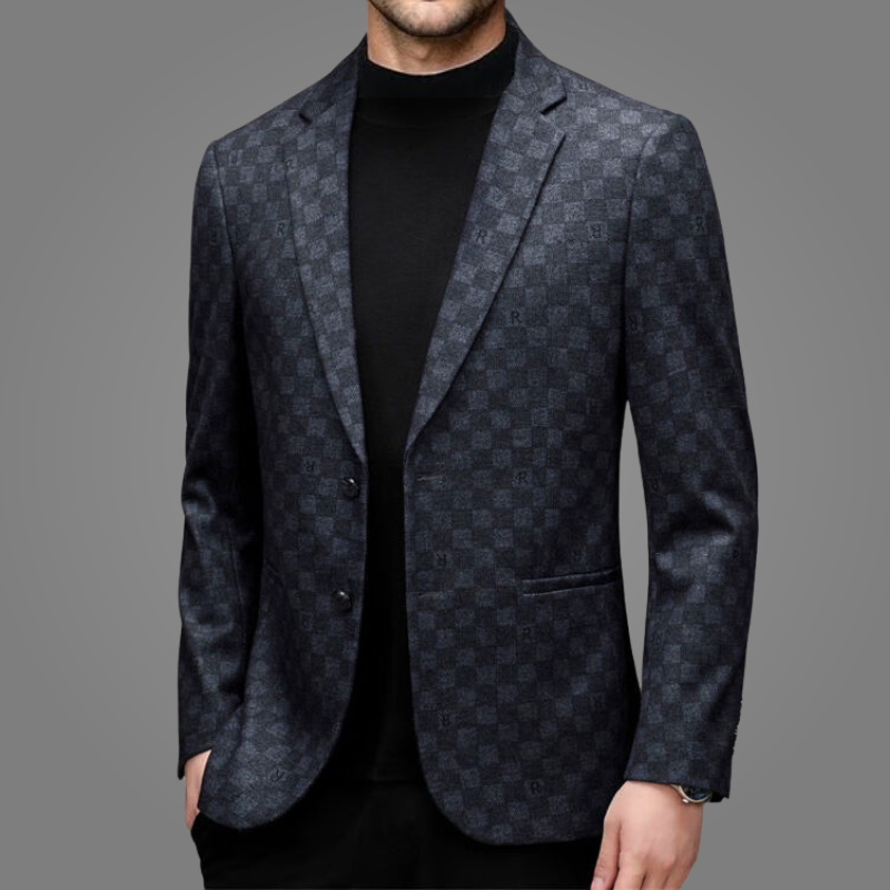 Astaire Patterned Evening Blazer
