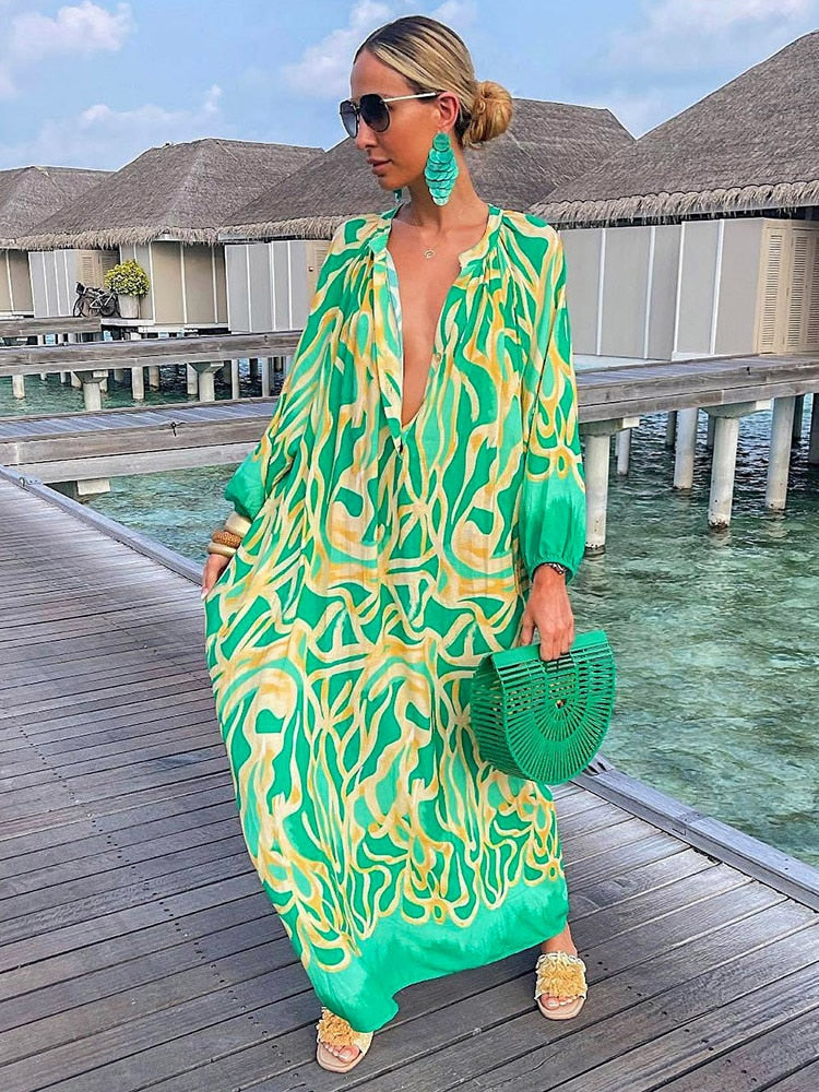 Boho Breeze Maxi Dress