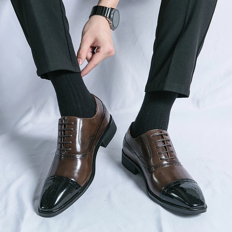 Cavalier Genuine Leather Shoes