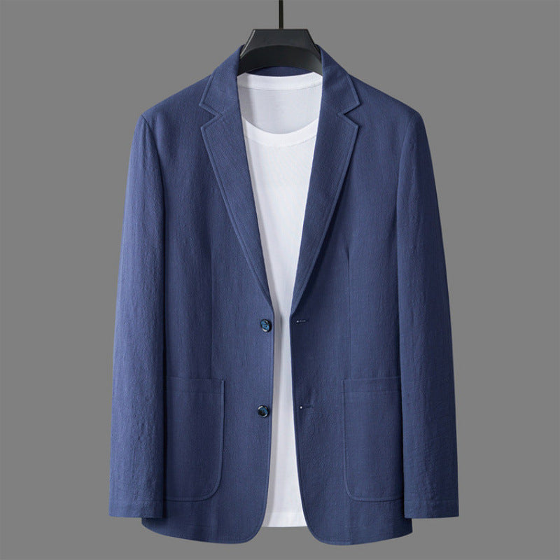 Coastal Ease Linen Blazer