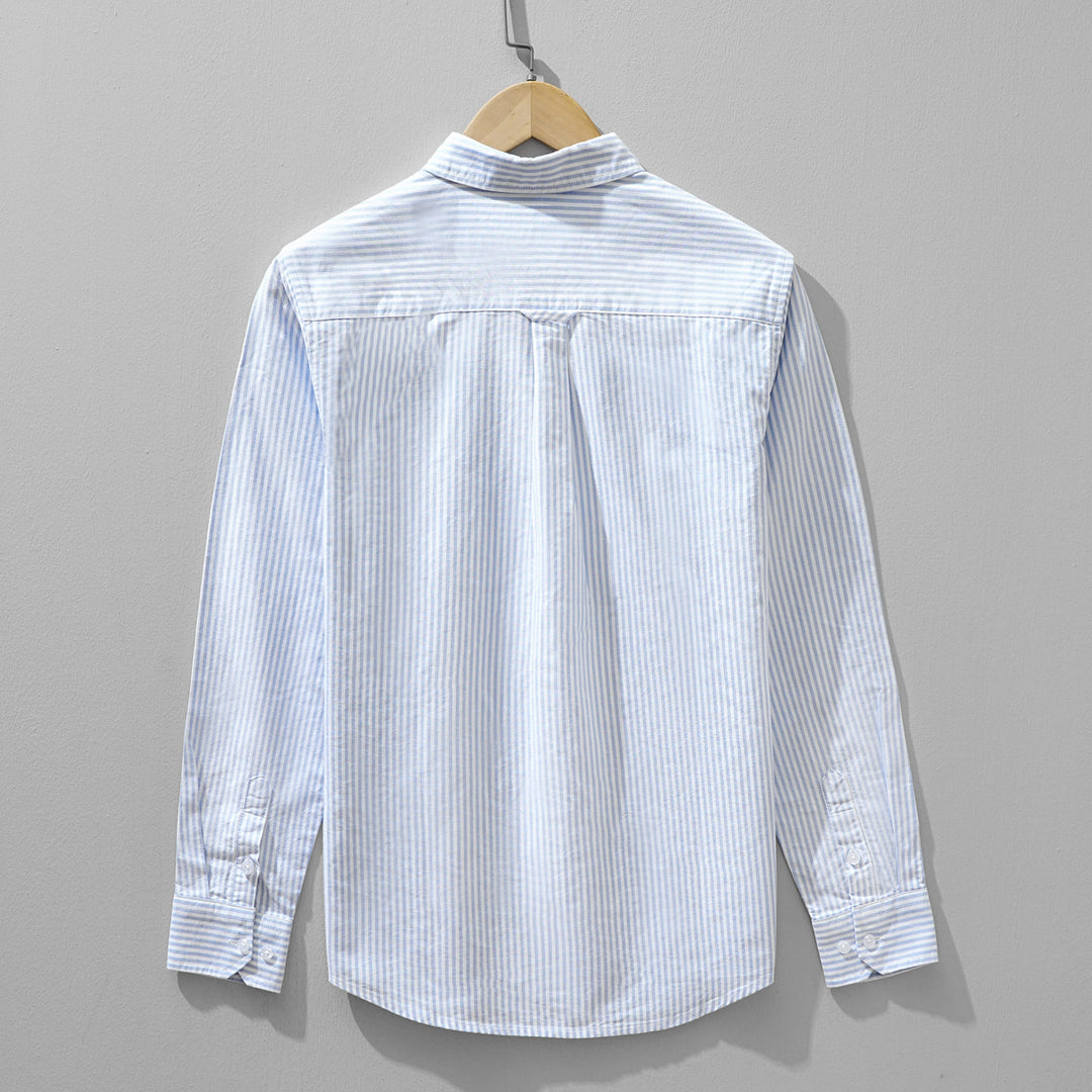 Corvin™ Striped Linen Overshirt