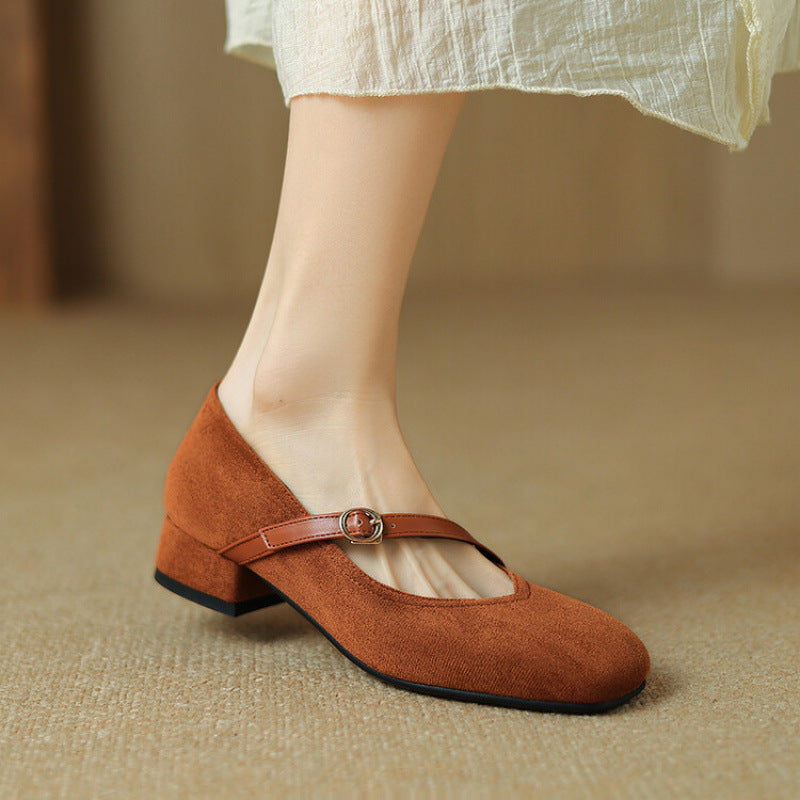 Marisol Suede Pumps