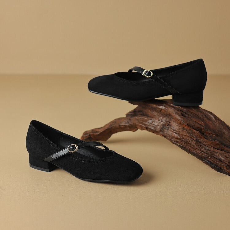 Marisol Suede Pumps