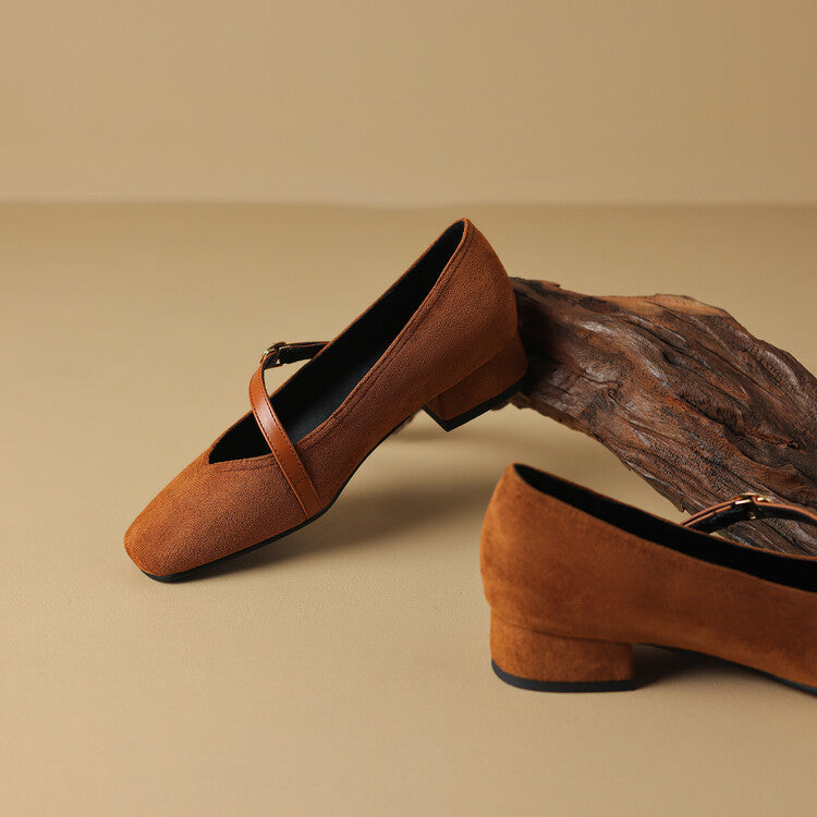 Marisol Suede Pumps