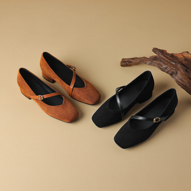Marisol Suede Pumps