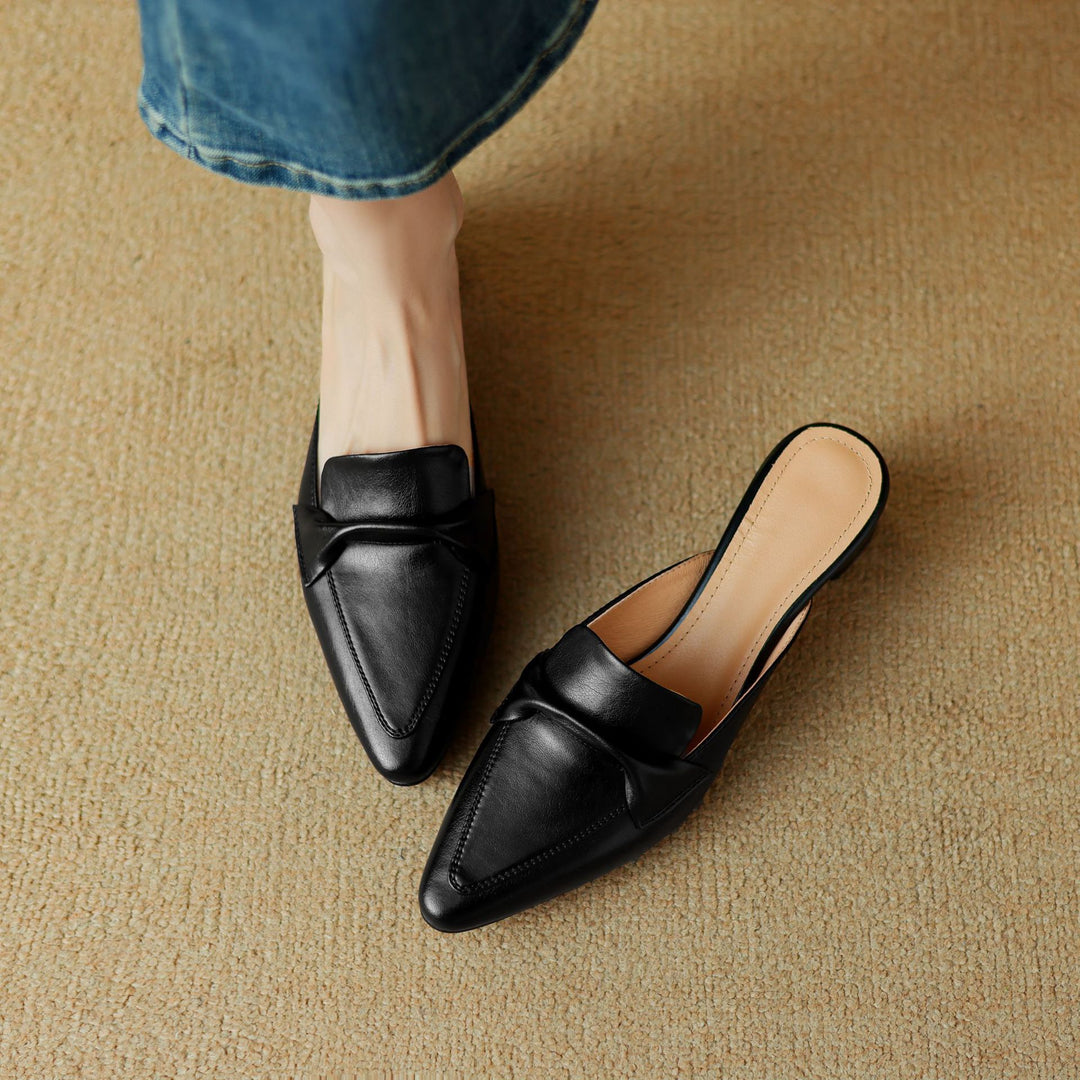 Cenara Leather Mules