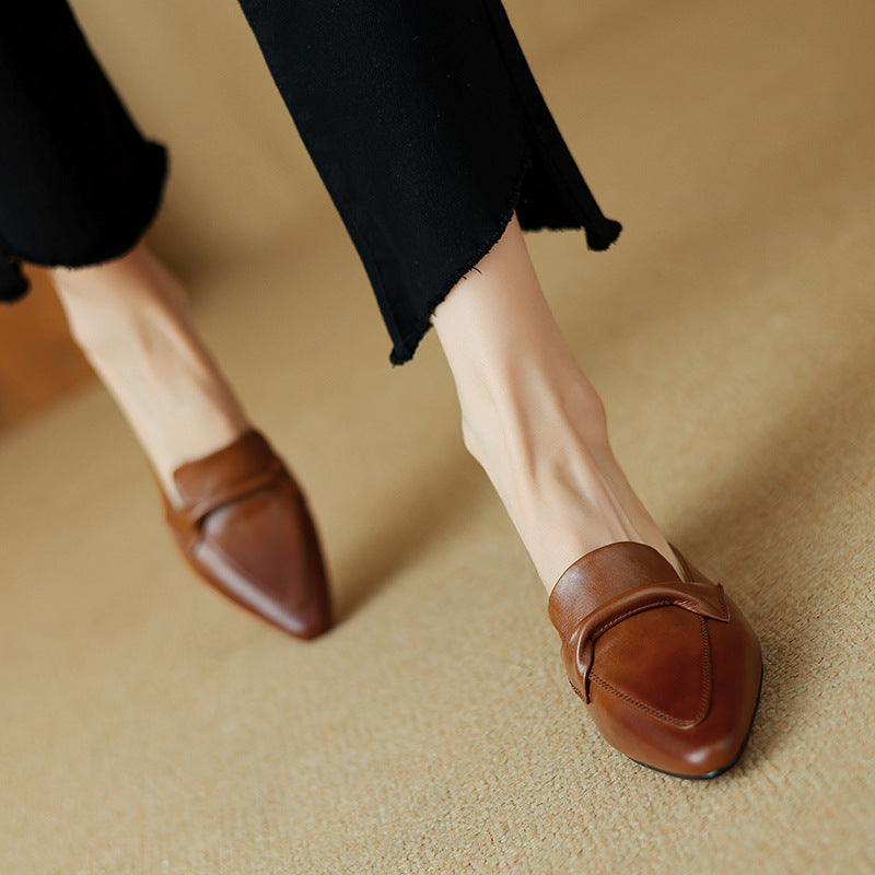 Cenara Leather Mules