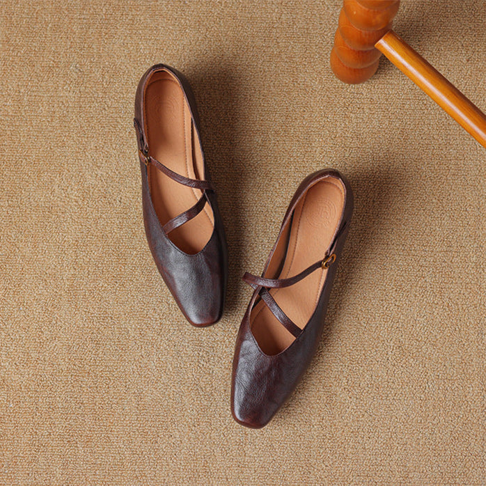 Seravi Leather Heels