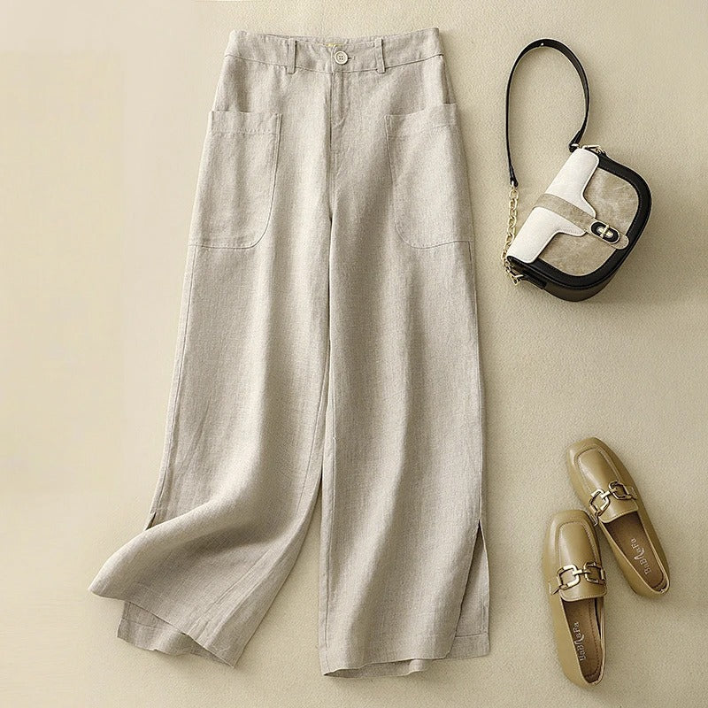 Isla Wide-Leg Trousers