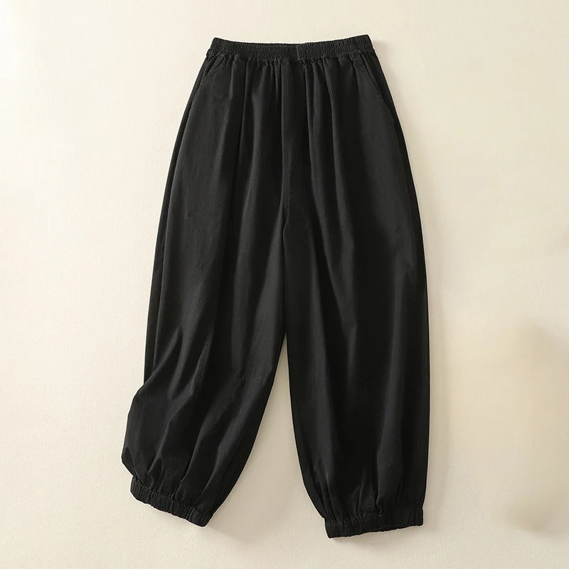 Lena Tapered-Cuff Pants