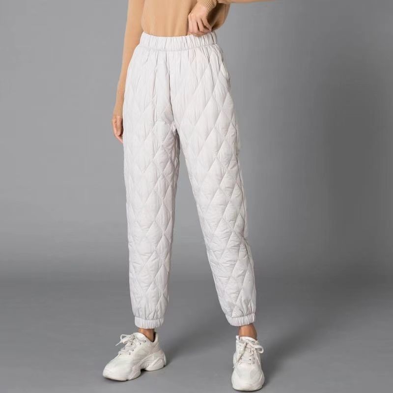 Nova Diamond-Stitch Pants