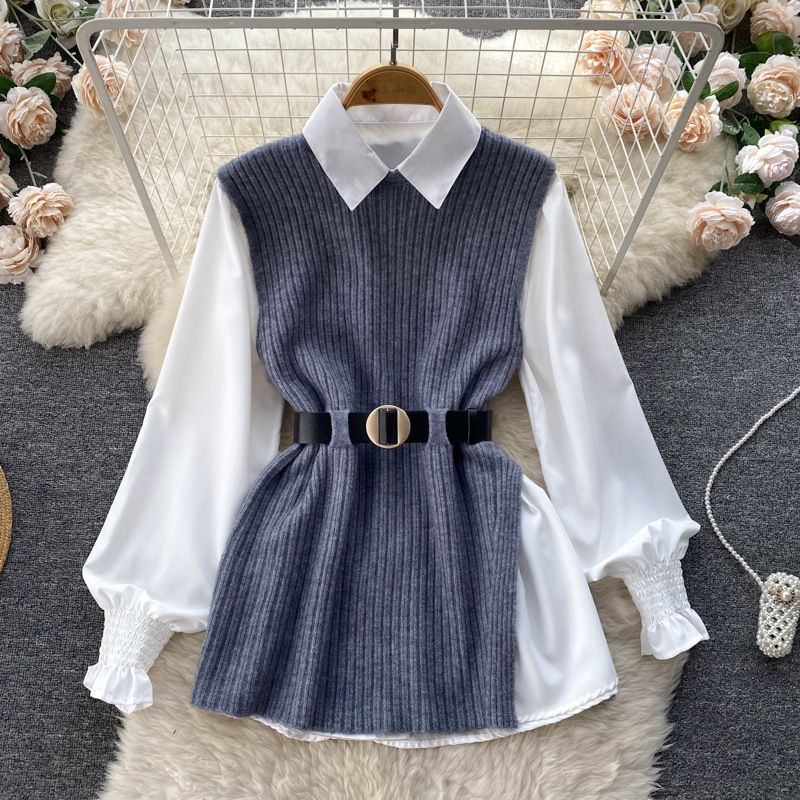 Rylee Shirt & Vest Set