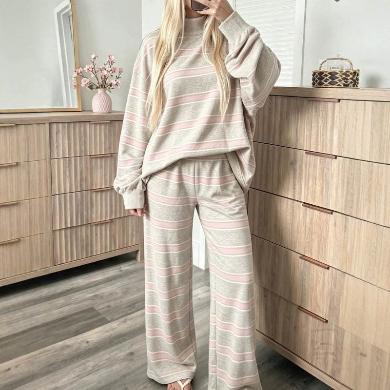 Tove Striped Lounge Set