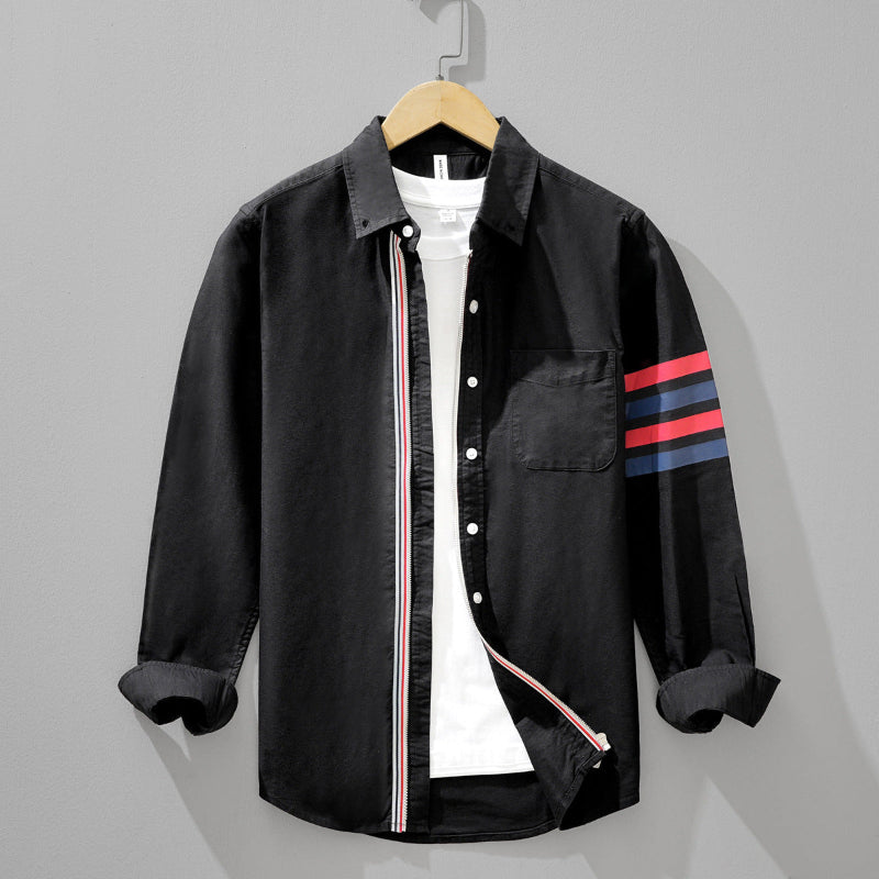 Rivan Contrast Stripe Shirt