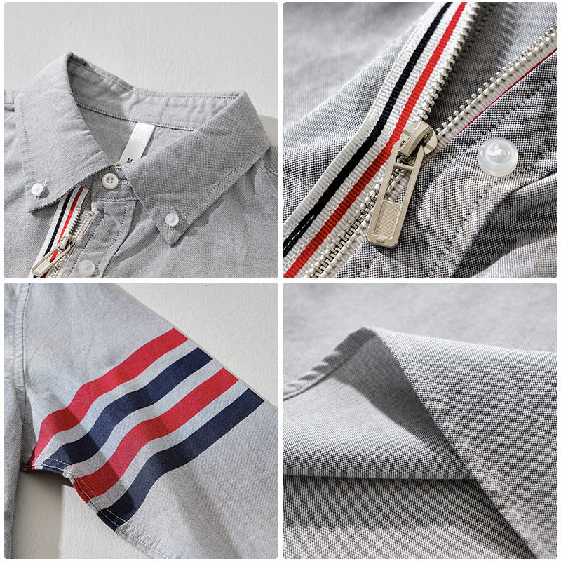 Rivan Contrast Stripe Shirt