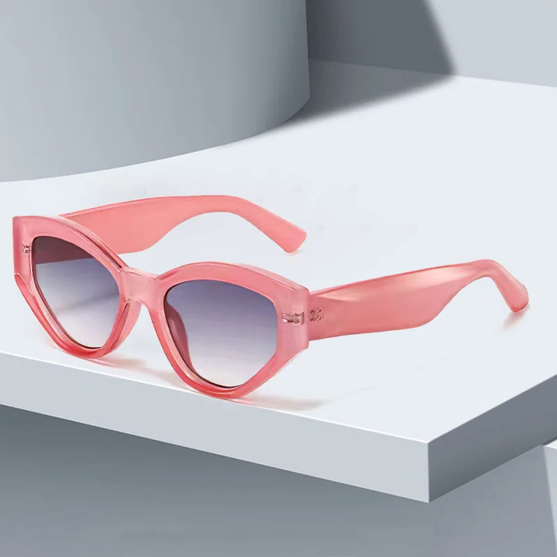Sable Curve Cat-Eye Sunglasses
