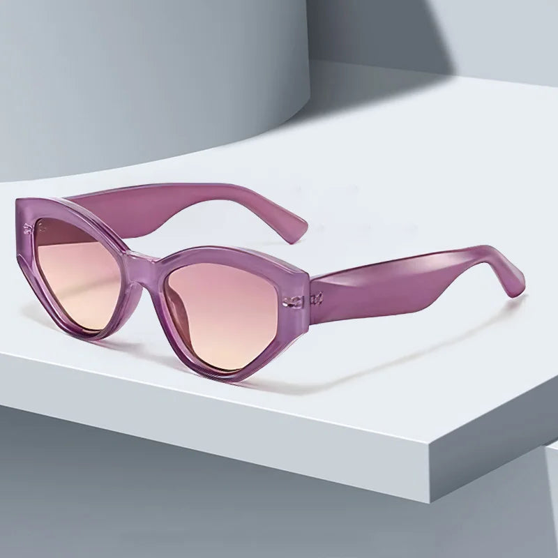 Sable Curve Cat-Eye Sunglasses