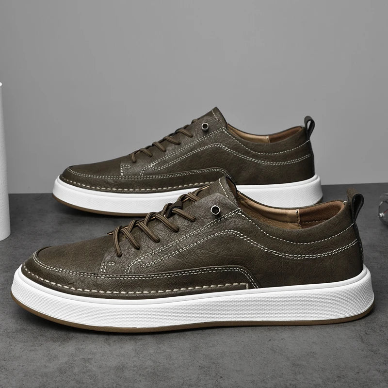 Ashby Genuine Leather Sneakers